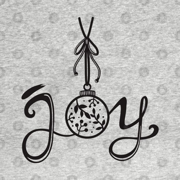 Christmas Joy Ornament by pmuirart